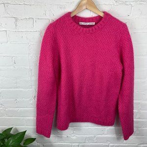 & Other Stories Long Sleeve Sweater Pink SZ Small